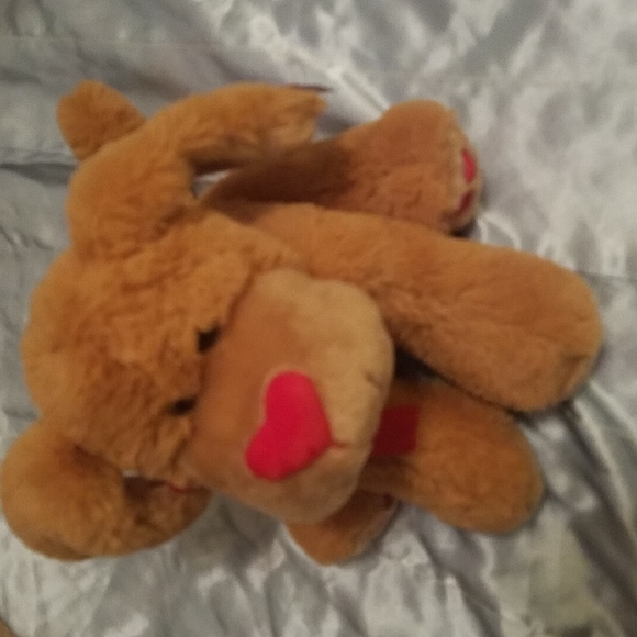 Puppy stuffed heart nose new with tag - Picture 2 of 5